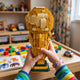 Ensemble de mini-blocs de construction Trophée du Champion en Or – Jouet de construction de luxe à assembler soi-même et modèle d’exposition de collection