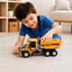 Camion benne de chantier 6 roues haut de gamme – Ensemble de construction | Jouet d'ingénierie éducatif STEM pour enfants | Cadeau créatif à monter soi-même