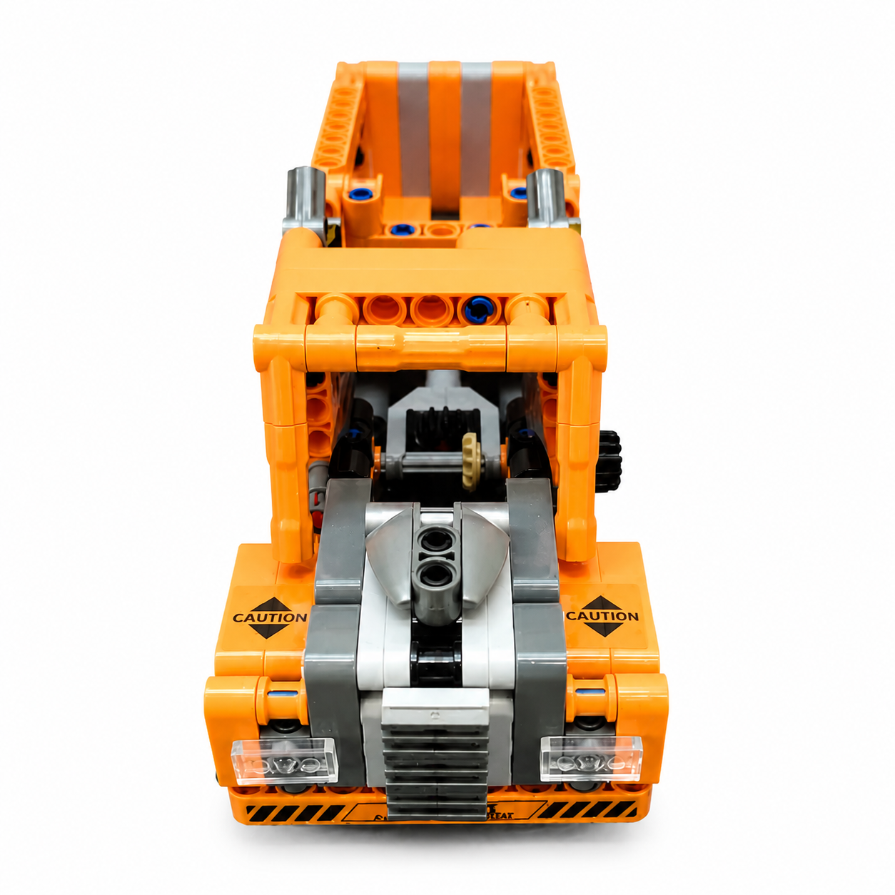 Camion benne de chantier 6 roues haut de gamme – Ensemble de construction | Jouet d'ingénierie éducatif STEM pour enfants | Cadeau créatif à monter soi-même