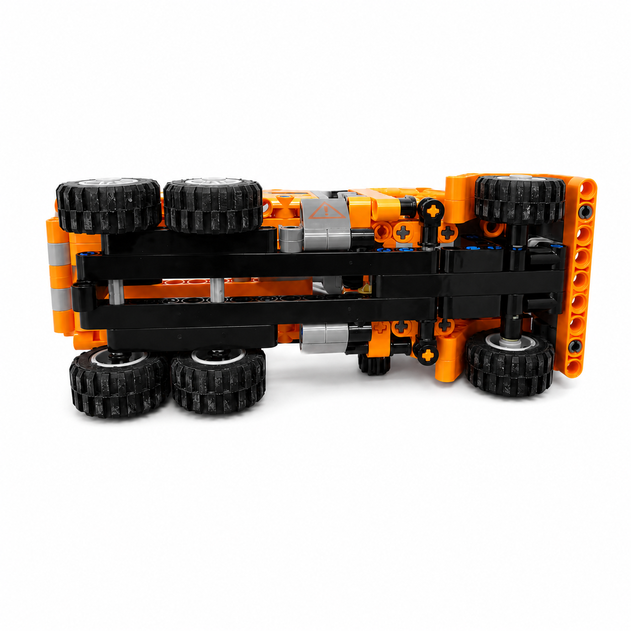 Camion benne de chantier 6 roues haut de gamme – Ensemble de construction | Jouet d'ingénierie éducatif STEM pour enfants | Cadeau créatif à monter soi-même