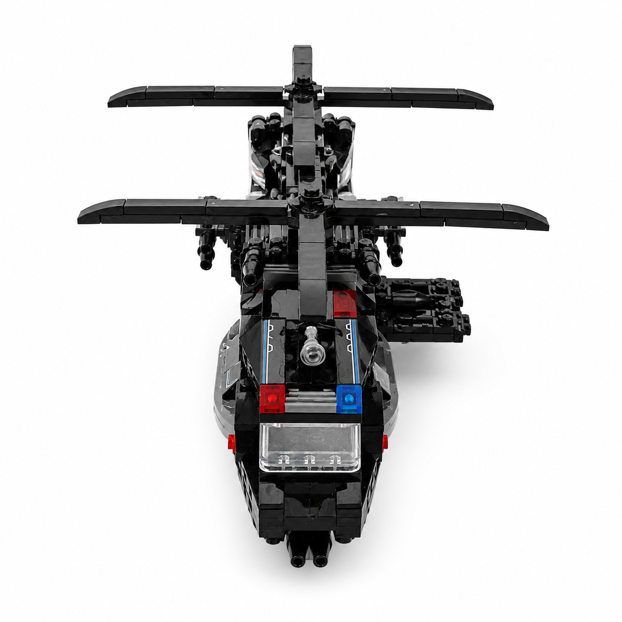 Ensemble de blocs de construction d'hélicoptère SWAT militaire d'élite pour enfants | Jouet de construction éducatif STEM | Modèle de briques DIY créatif | Cadeau parfait pour garçons et filles