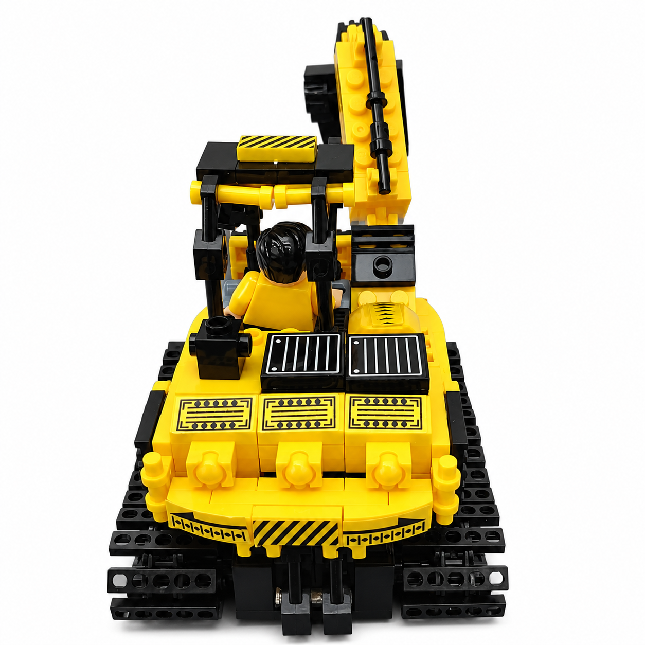 Jouet de construction pelleteuse STEM pour enfants | Véhicule d'ingénierie à construire soi-même | Jouet d'apprentissage créatif et éducatif | Cadeau sûr et durable pour garçons et filles