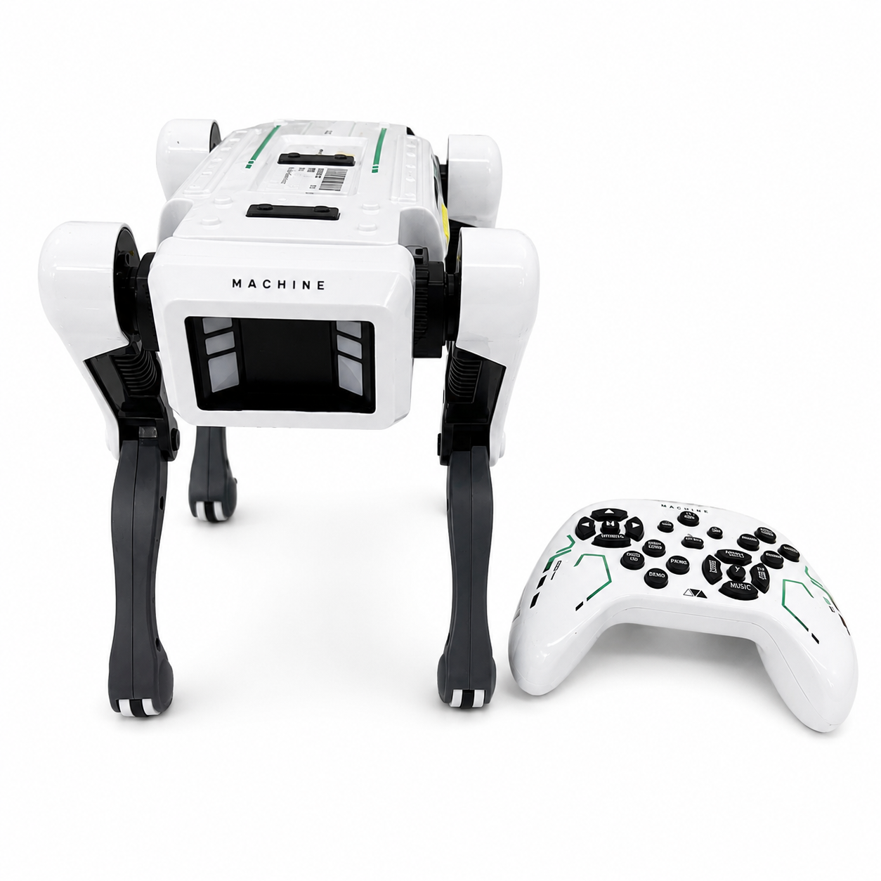 Robot Chien Télécommandé Intelligent – Jouet Interactif qui Marche, Danse, fait de la Musique et a des Lumières LED | Jouet Éducatif STEM Rechargeable pour Enfants