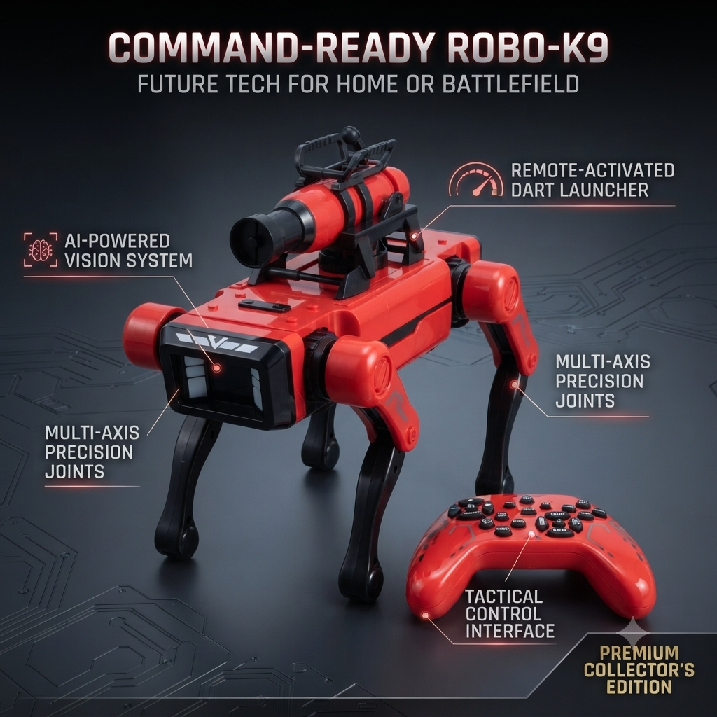 Jouet Chien Robot Télécommandé Intelligent – Robot Interactif Qui Marche, Danse et Chante pour Enfants | Jouet STEM Éducatif Rechargeable