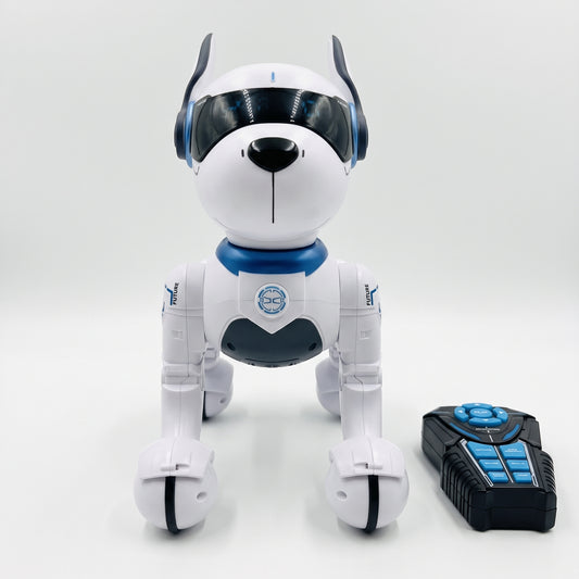 RC Smart Robot Dog – Expressive Eyes, Voice & Guard Mode
