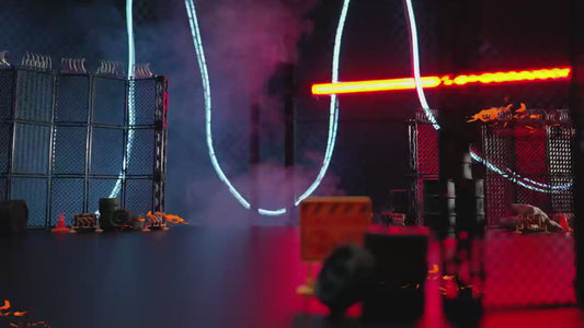 Fire Fighting RC Robot Dog – Water Cannon & Kung Fu Moves